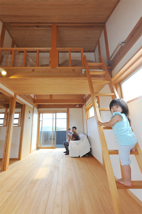 いわき家ナビ　江尻建築　南に向けた自然素材の家