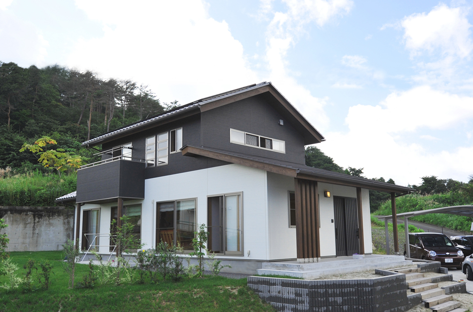 いわき家ナビ　江尻建築　南に向けた自然素材の家